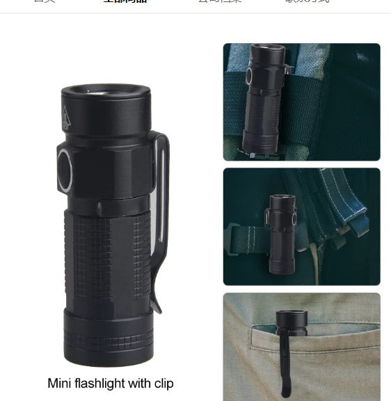 Luvikno | LuxeBeam Olight Lommelykt | Premium belysning med avanserte funksjoner for maksimal synlighet