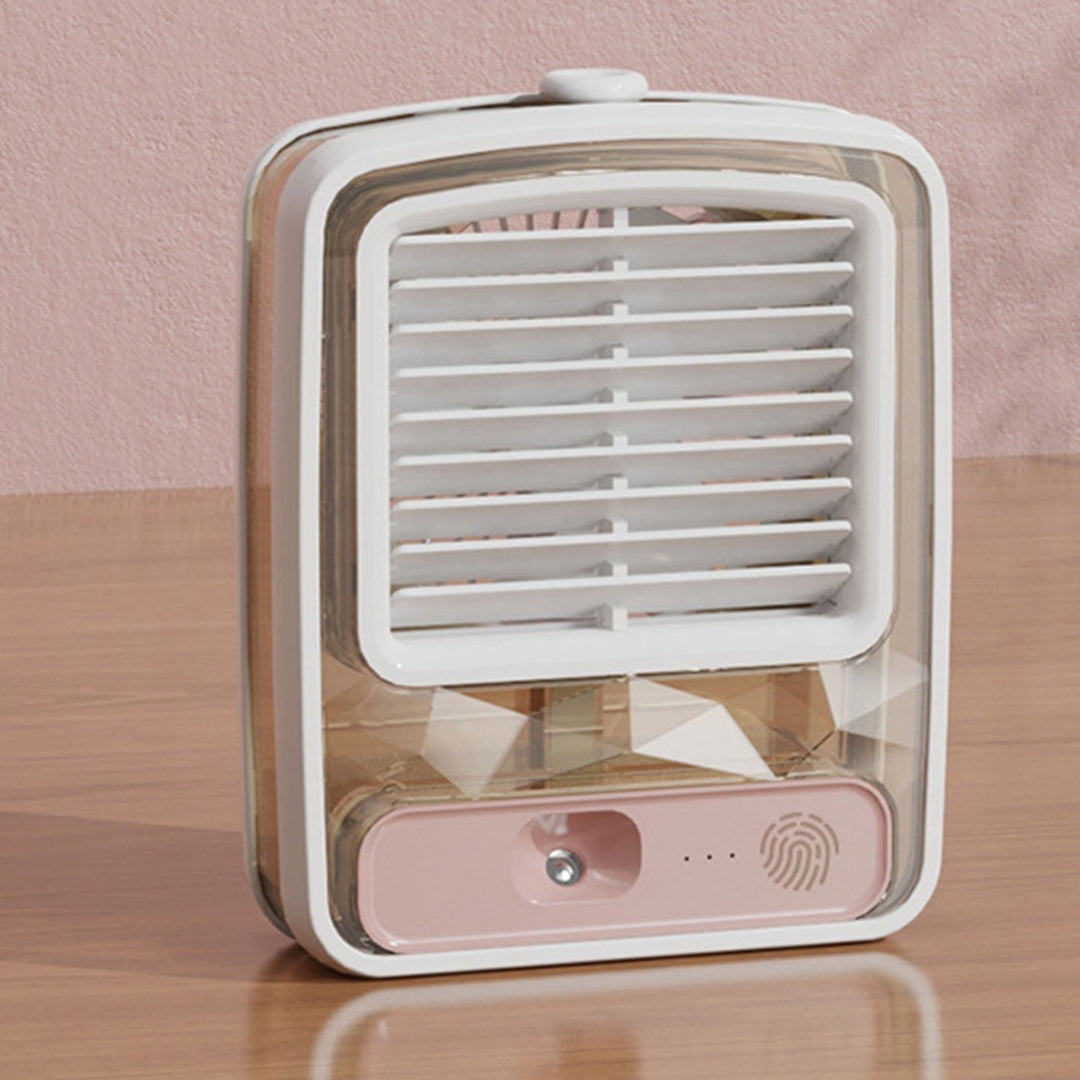 Vannkjølt skrivebordsvifte, med humidifier spray - Ulike farger | Luvikno