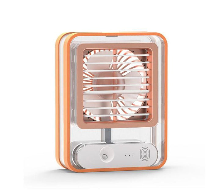 Vannkjølt skrivebordsvifte, med humidifier spray - Ulike farger | Luvikno
