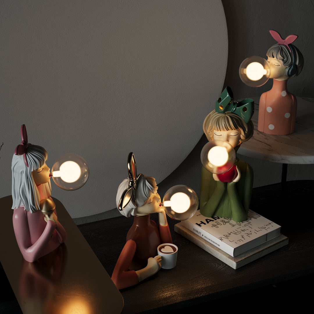 Sisterly Creations | Bordlampe Luvikno
