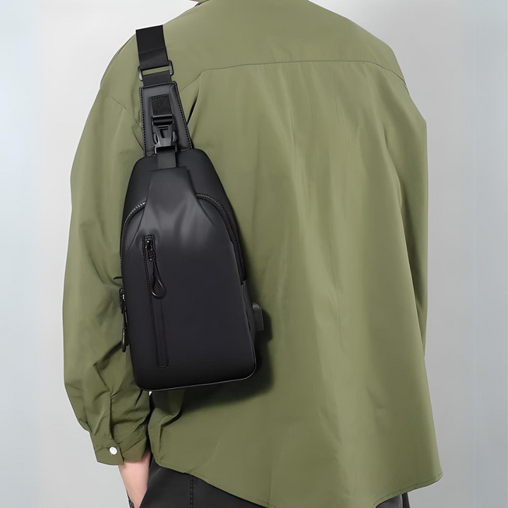 Luvikno | AquaGuard Luxe Skulderveske | Vanntett og tyverisikkert design for en sikker stil