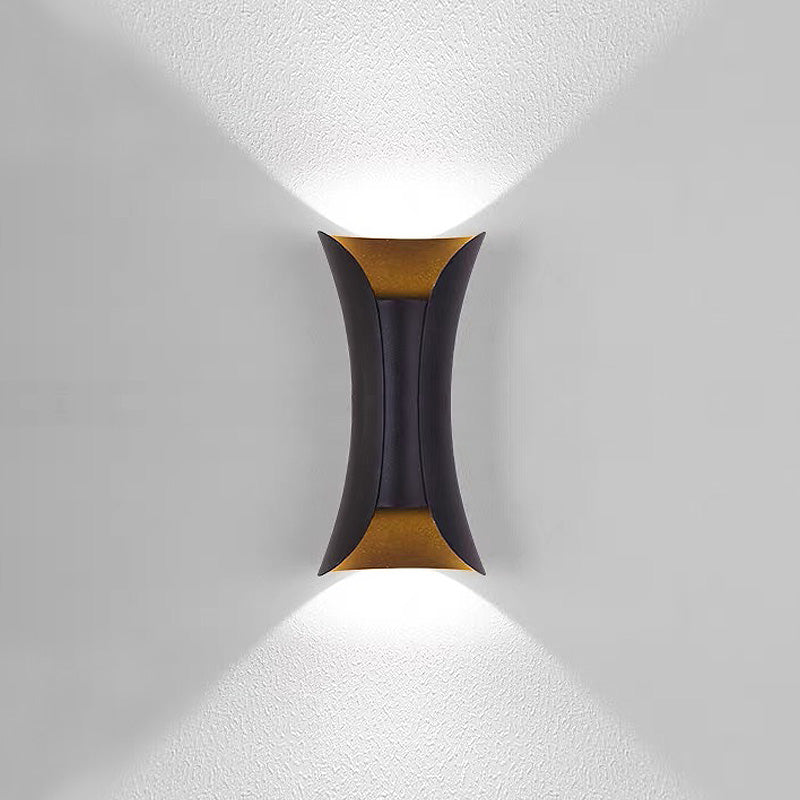 Utendørs LED Vegglampe Aluminium Vanntett Luvikno