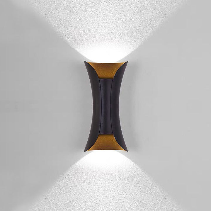 Utendørs LED Vegglampe Aluminium Vanntett Luvikno
