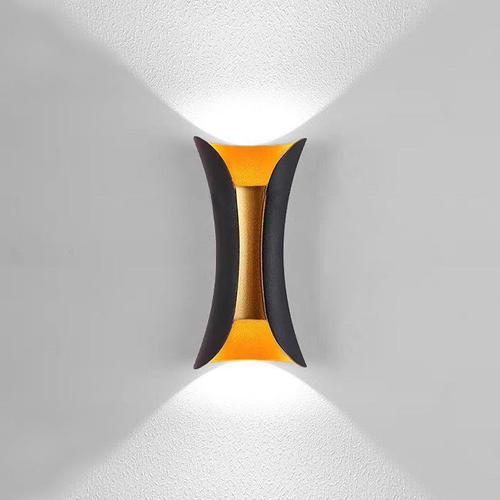 Utendørs LED Vegglampe Aluminium Vanntett Luvikno