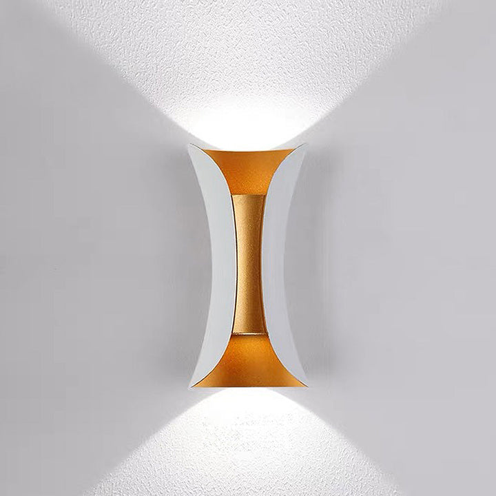 Utendørs LED Vegglampe Aluminium Vanntett Luvikno