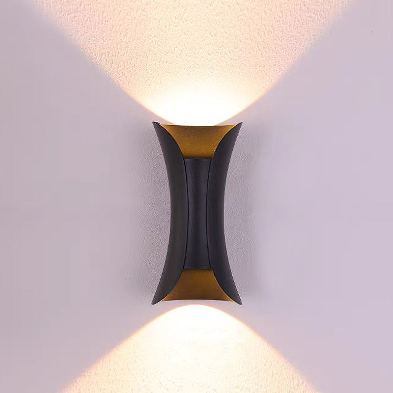 Utendørs LED Vegglampe Aluminium Vanntett Luvikno