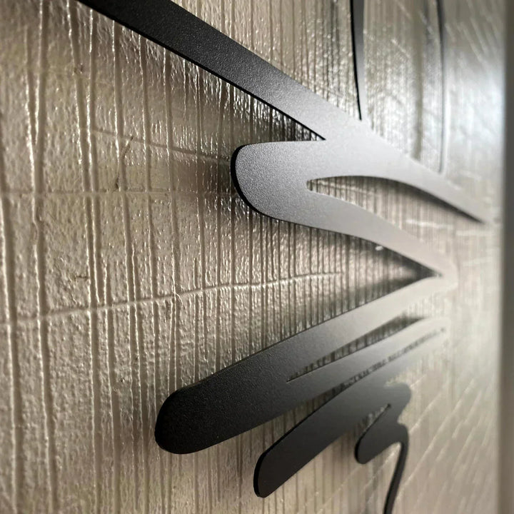 CurlMist - Moderne Minimalistisk Veggkunst Luvikno