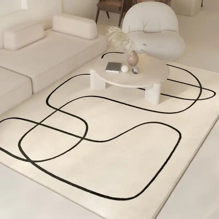 Abstract Veve – Luksuriøs Ull Område teppe med Design Luvikno