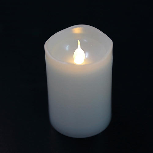 LED-lys laget av plast 6 stk. i hvit (5,0 x 7,4 cm.) | Luvikno