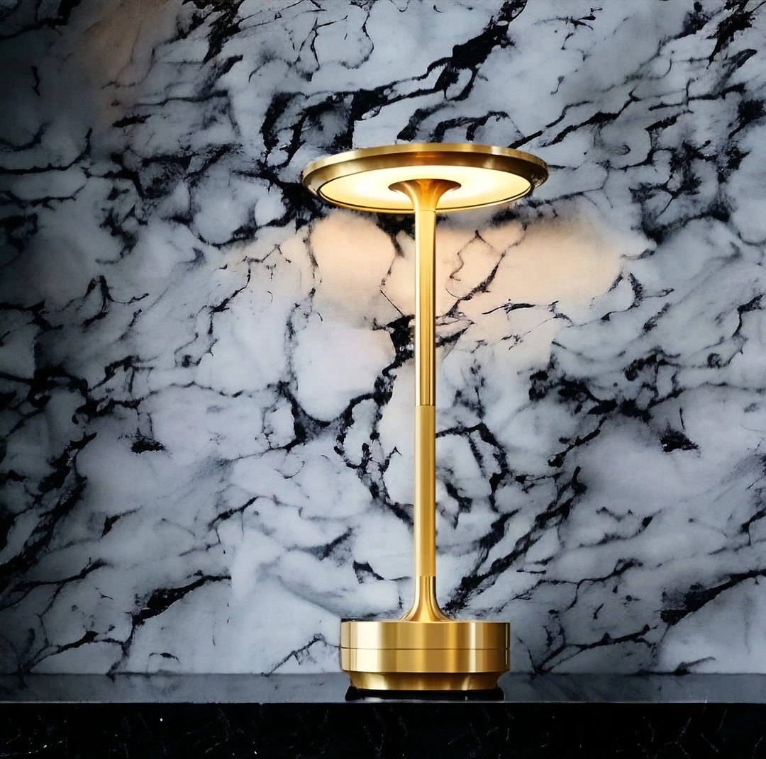 Luvikno | Elegant Trådløs Bordlampe med Berøringskontroll og Endringsbare Lystyper