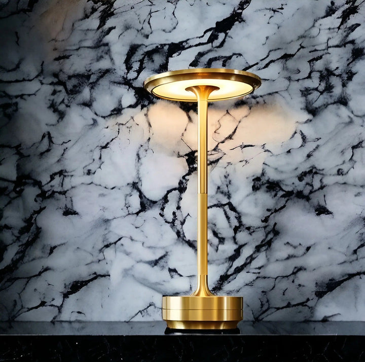 Luvikno | Elegant Trådløs Bordlampe med Berøringskontroll og Endringsbare Lystyper