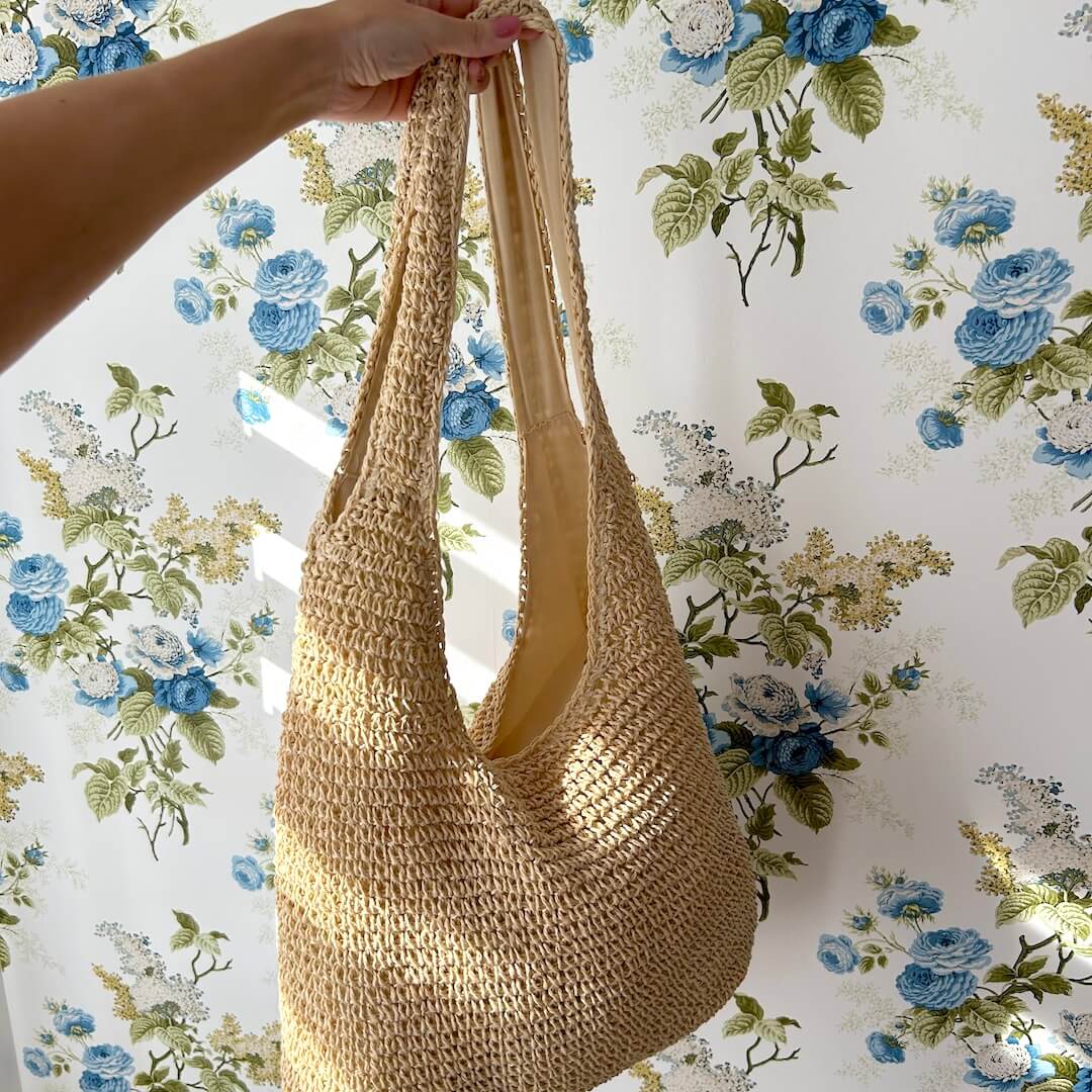 Luvikno | Kvinne Stroveske Beige En Størrelse Bohemsk Strandveske