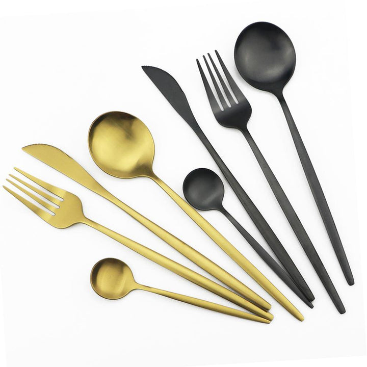 Luvikno | Minimalistisk Bestikk 36 Stykker I Rustfritt Stål: Eleganse Og Holdbarhet