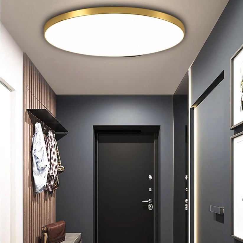 Taklys Rund LED Moderne Flush Fixture Luvikno