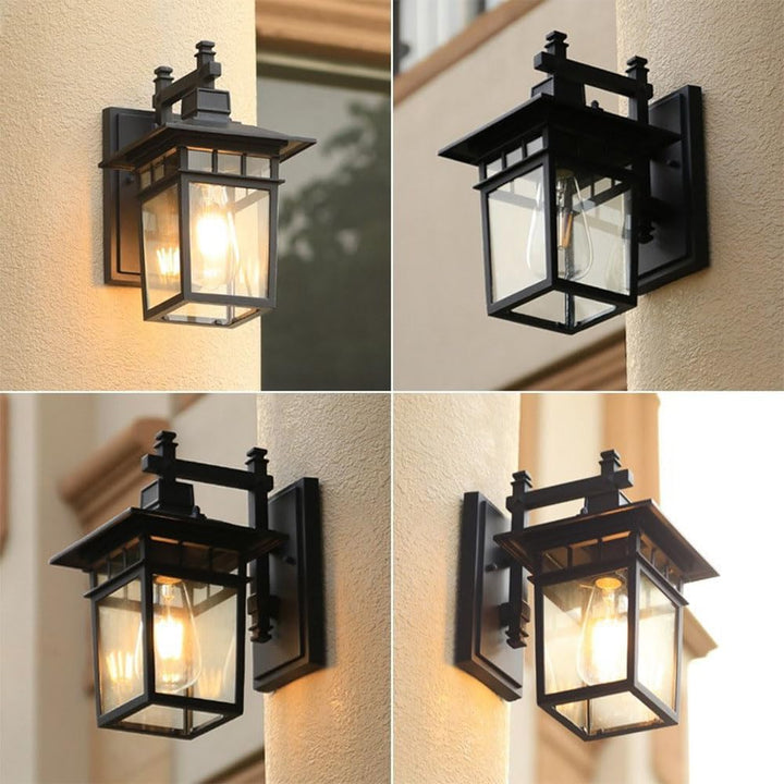 Rustikk Vintage Aluminium Utendørs Lys | Luvikno
