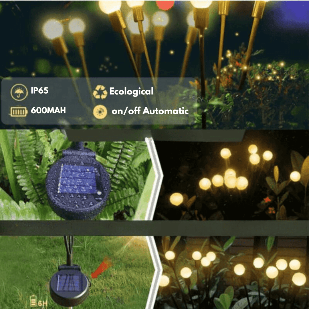 LED med solenergi | Luvikno