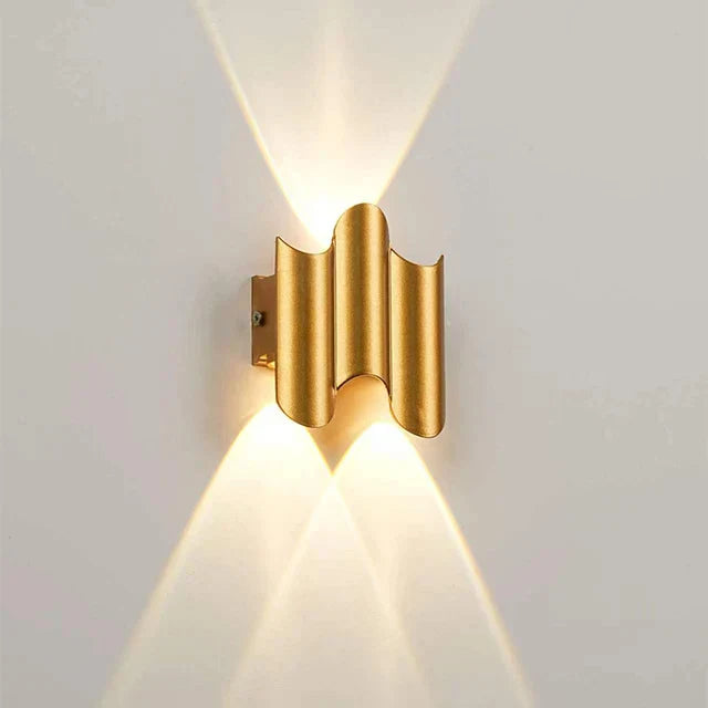 Moderne LED Vegglampe - Minimalistisk Interiørbelysning for Oppholdsrom, energisparende og stilfull | Luvikno