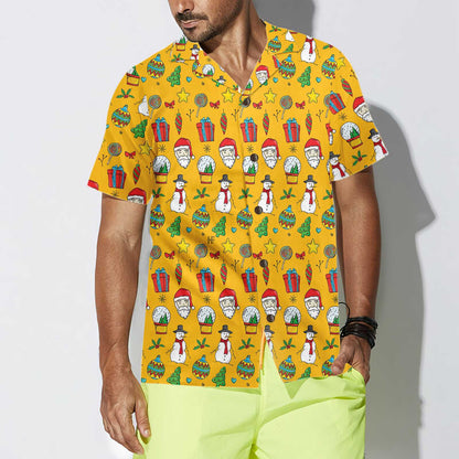 Luvik | Rakastan miesten joulupaitaa jouluteemalla, kaunis jouluhawaijipaita