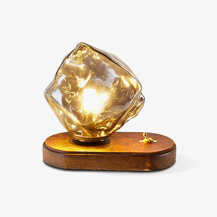 Luvikno | GlowCraft Bordlampe - Elegant trådløs bordlampe med bevegelsessensor