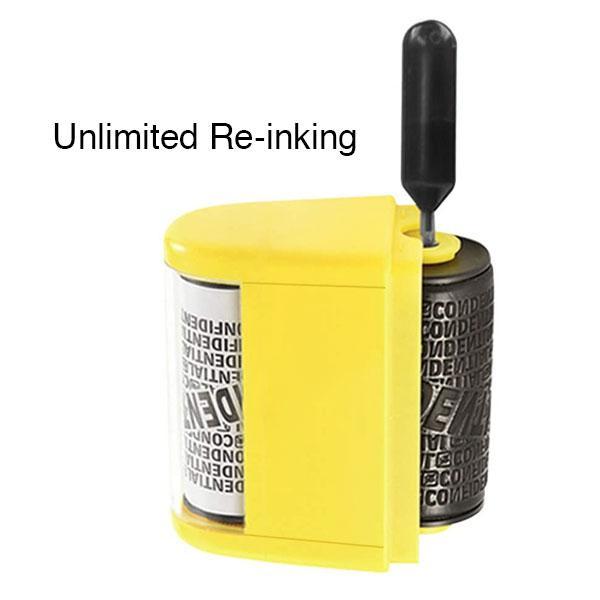 Identity Protection Privacy Roller Stamp | Luvikno