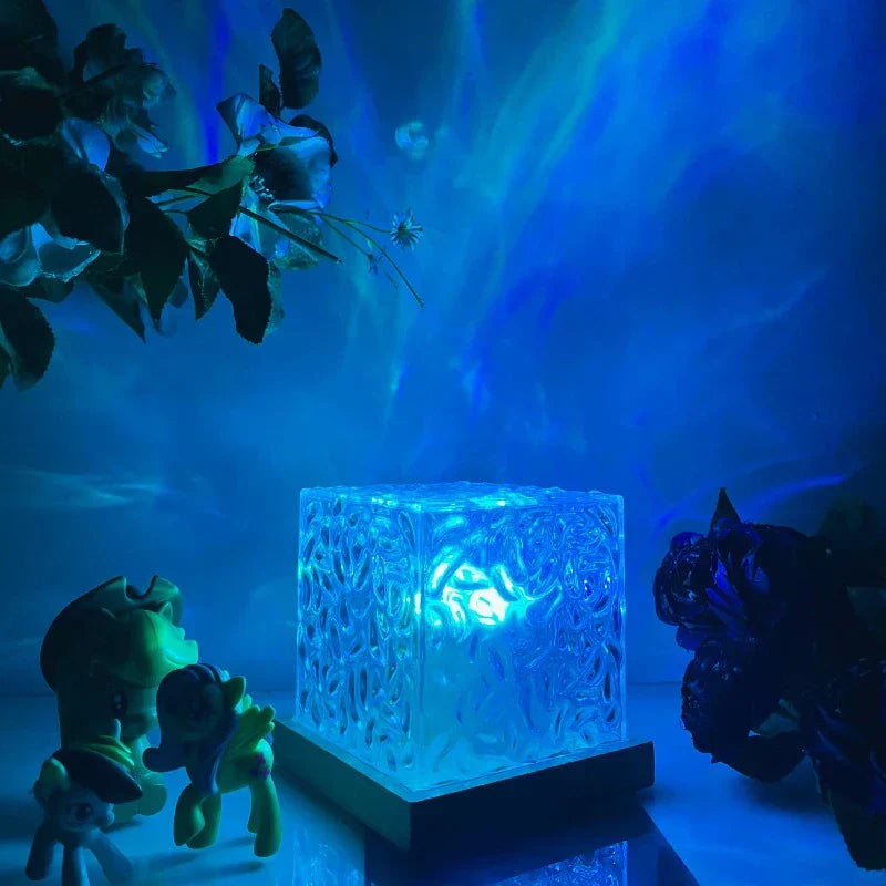 Luvikno | Opplyst Eleganse: Luksus Aurora Lampe med 16 Farger
