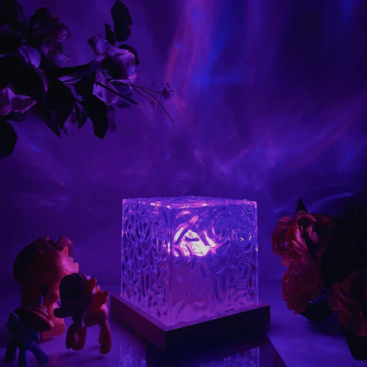Luvikno | Opplyst Eleganse: Luksus Aurora Lampe med 16 Farger