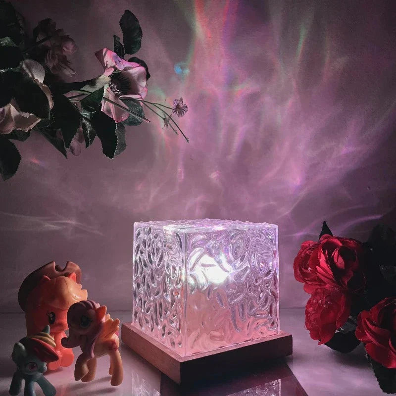 Luvikno | Opplyst Eleganse: Luksus Aurora Lampe med 16 Farger