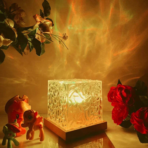 Luvikno | Opplyst Eleganse: Luksus Aurora Lampe med 16 Farger