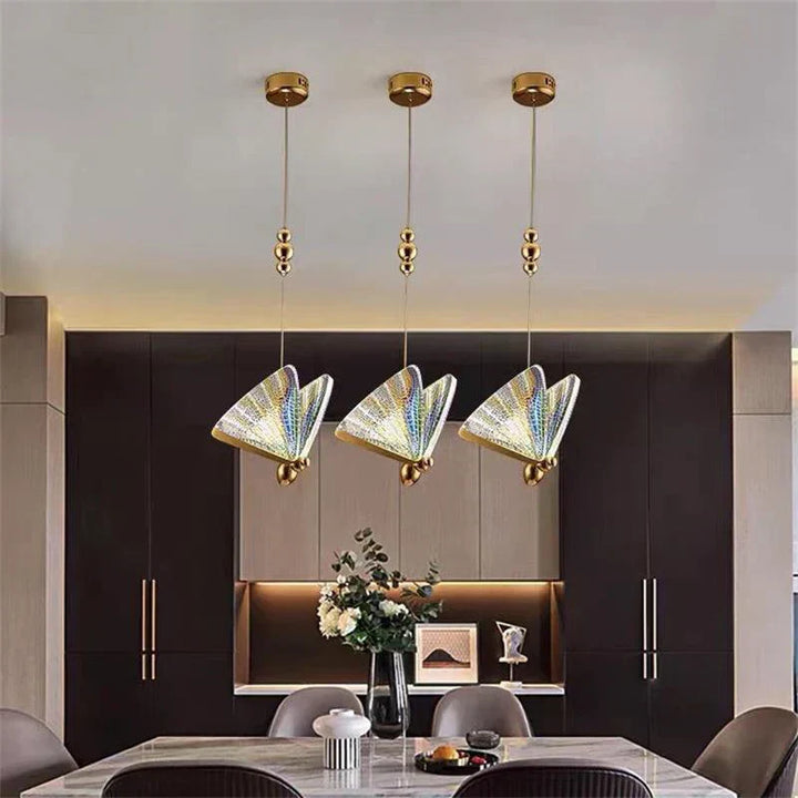 LumeFly – Butterfly LED Pendellampe med Varmt Lys | Luvikno