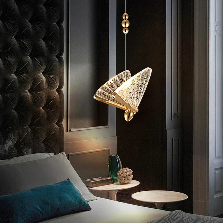 LumeFly – Butterfly LED Pendellampe med Varmt Lys | Luvikno