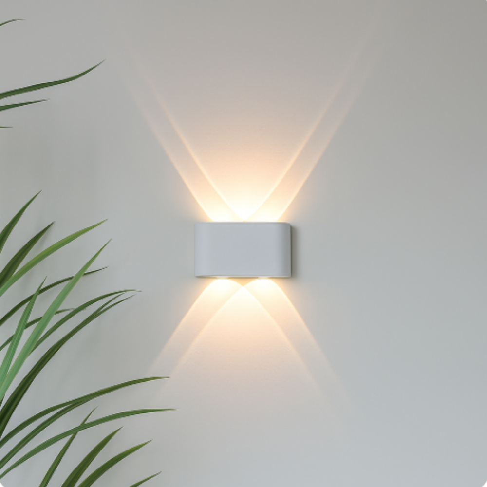 Luvikno | Moderne Innendørs Utendørs Vegglampe – Minimalistisk LED Armatur