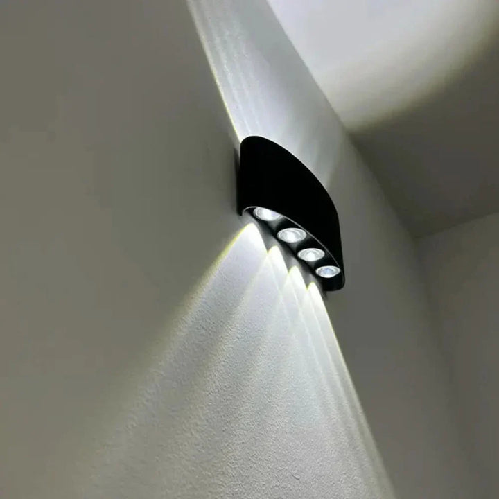 Luvikno | Moderne Innendørs Utendørs Vegglampe – Minimalistisk LED Armatur