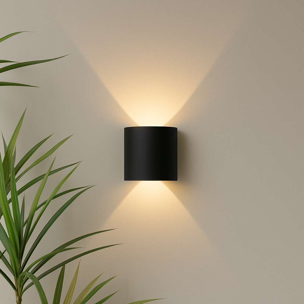 Luvikno | Moderne Innendørs Utendørs Vegglampe – Minimalistisk LED Armatur