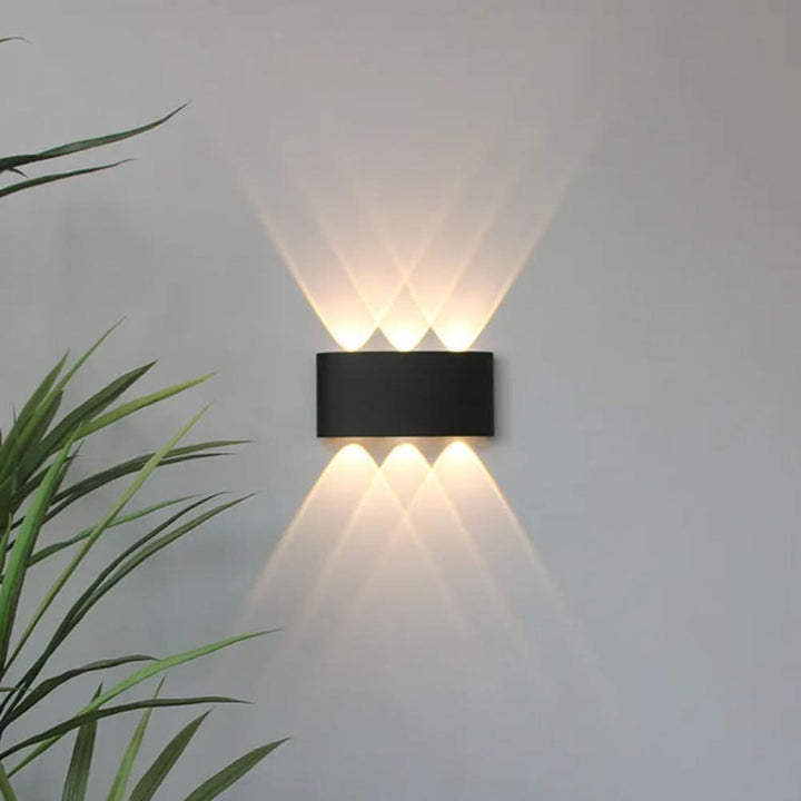 Luvikno | Moderne Innendørs Utendørs Vegglampe – Minimalistisk LED Armatur