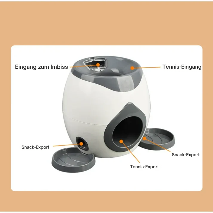 Interaktiv Snackball Dispenser for Hunder Luvikno