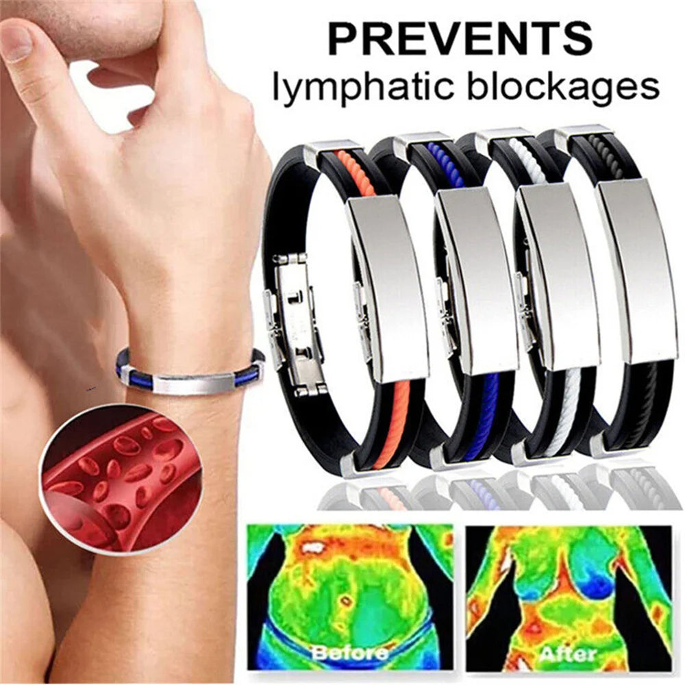 IonPRO® Titanium Detox Lymfe Utløpsarmbånd | Luvikno
