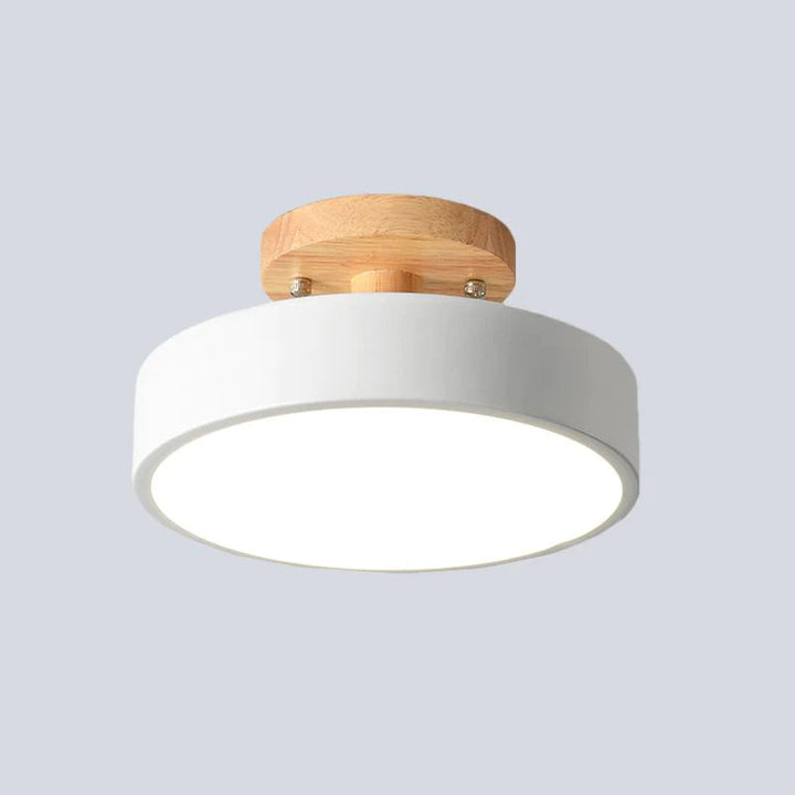 LED Taklampe Tre Flush Montering Fixture Luvikno