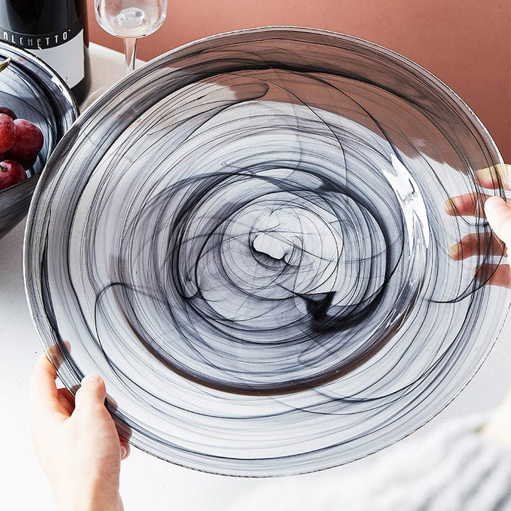 Uregelmessig Glass Salatbolle Luvikno