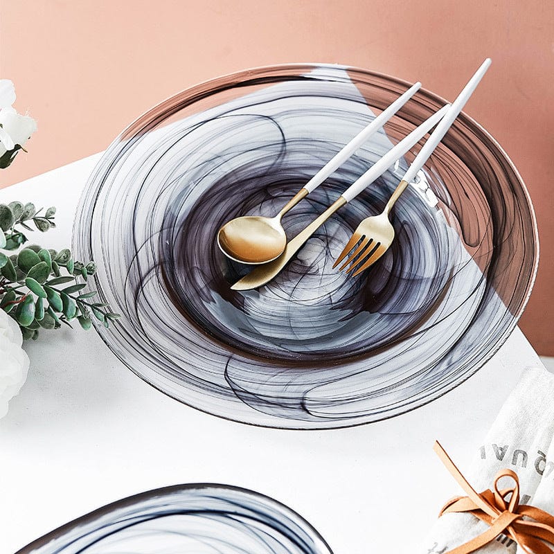 Uregelmessig Glass Salatbolle Luvikno