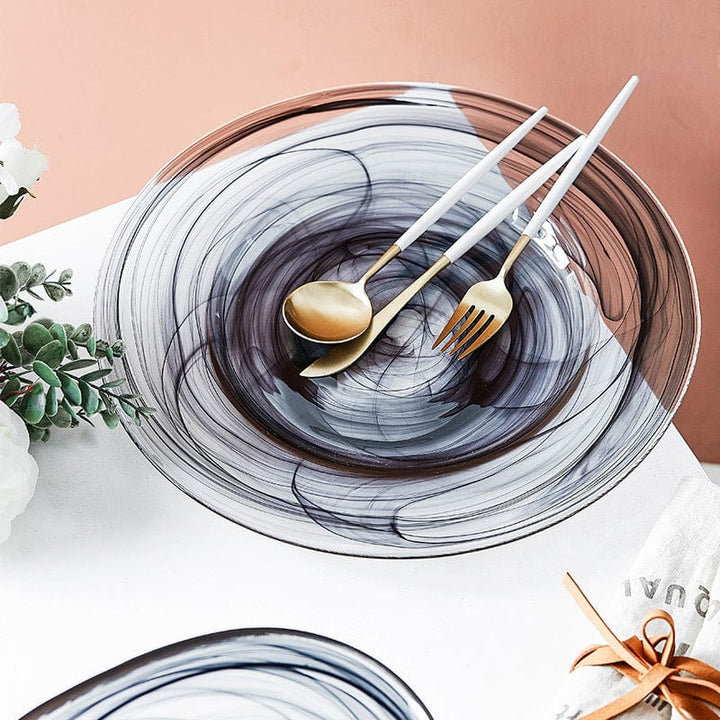 Uregelmessig Glass Salatbolle | Luvikno