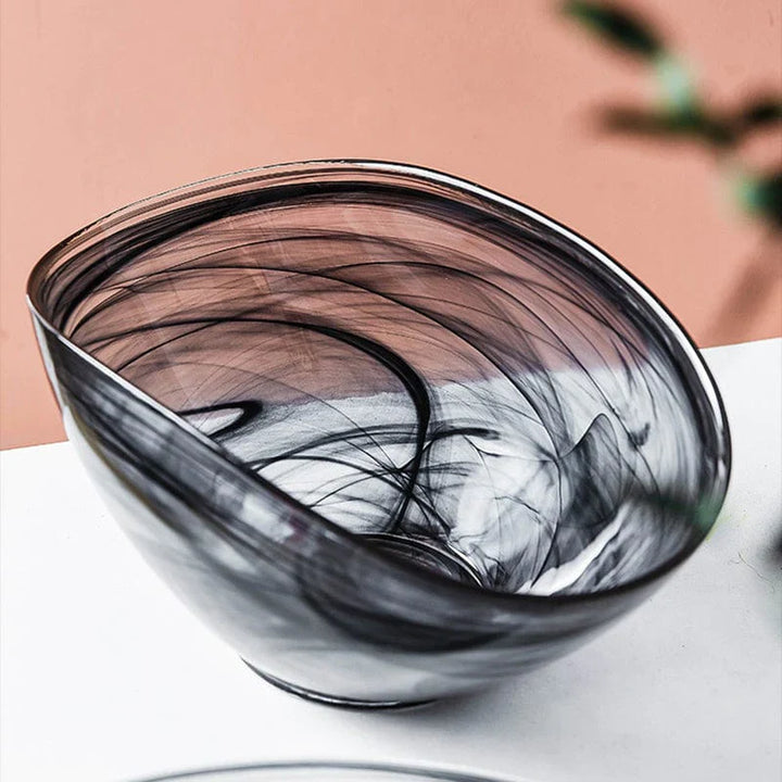 Uregelmessig Glass Salatbolle | Luvikno