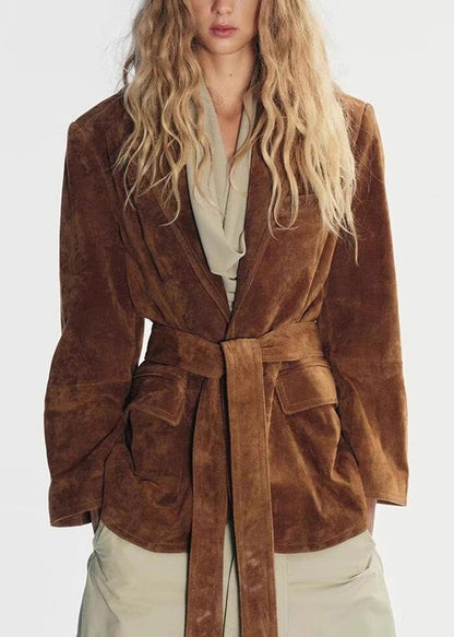 Luvik | Karamelli Peter Pan Kauluksilla Takki