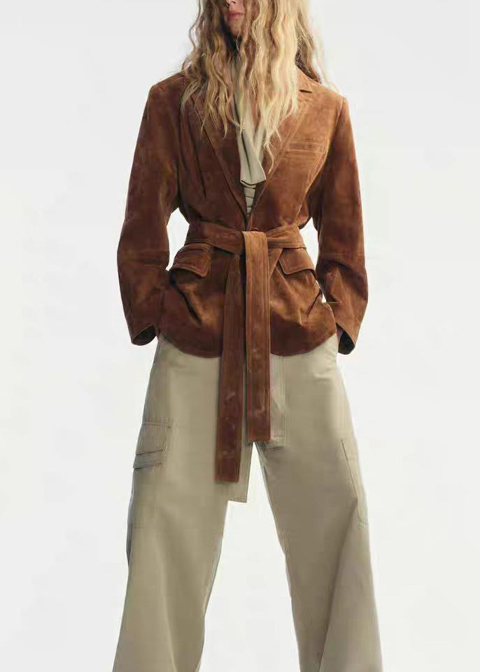 Luvik | Karamelli Peter Pan Kauluksilla Takki