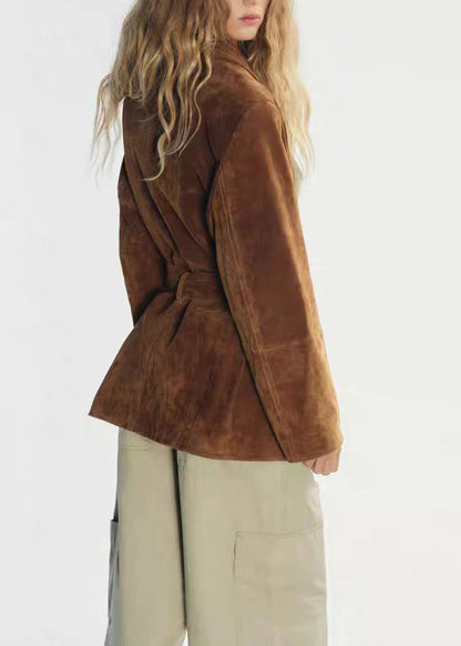 Luvik | Karamelli Peter Pan Kauluksilla Takki