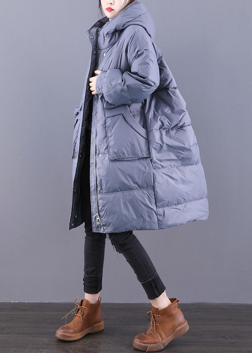 Luvik | Ylisuurten hanhenuntuva-huppareiden alkuperäinen suklaatalvi suunnittelu