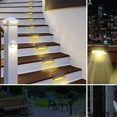 Vannitt sikkerhetslampe for hage - SolarGuard | Luvikno