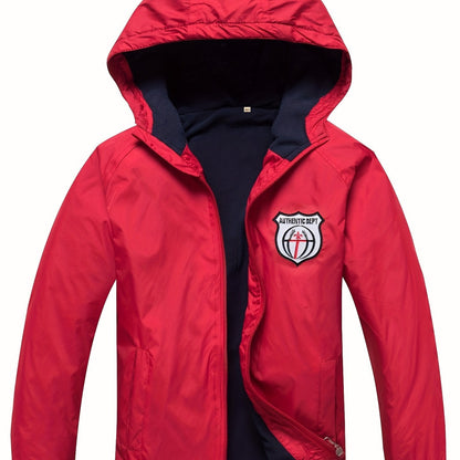 Luvik | Poikien sadetakki hupulla - tyylikäs, käytännöllinen & vedenpitävä