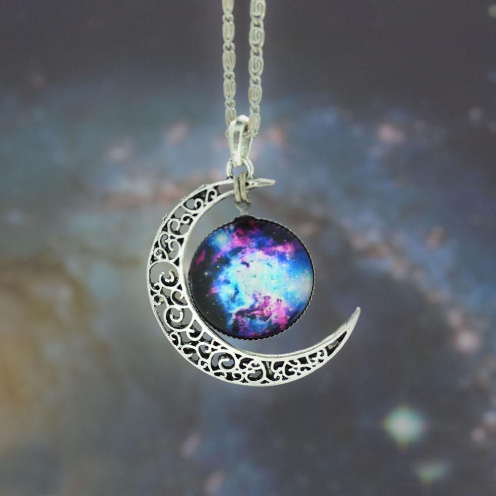 Crescent Galaxy Halskjeder | Luvikno