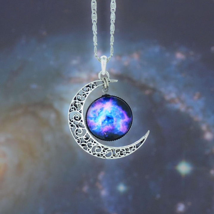 Crescent Galaxy Halskjeder | Luvikno