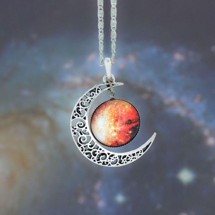 Crescent Galaxy Halskjeder | Luvikno
